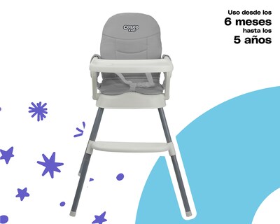 Foto 2 | Cosco Silla Alta Para Bebé Pop & Go