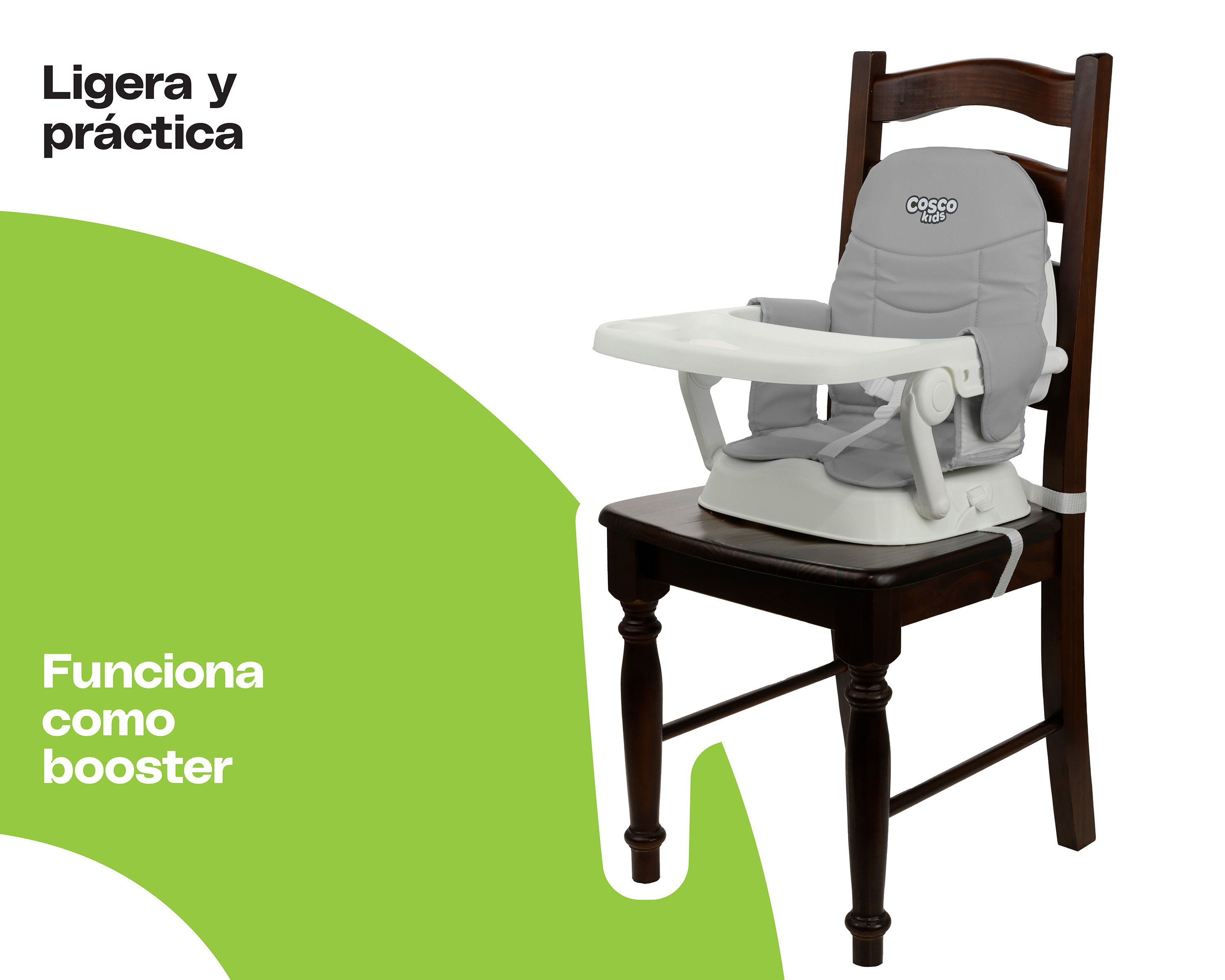 Foto 7 | Cosco Silla Alta Para Bebé Pop & Go