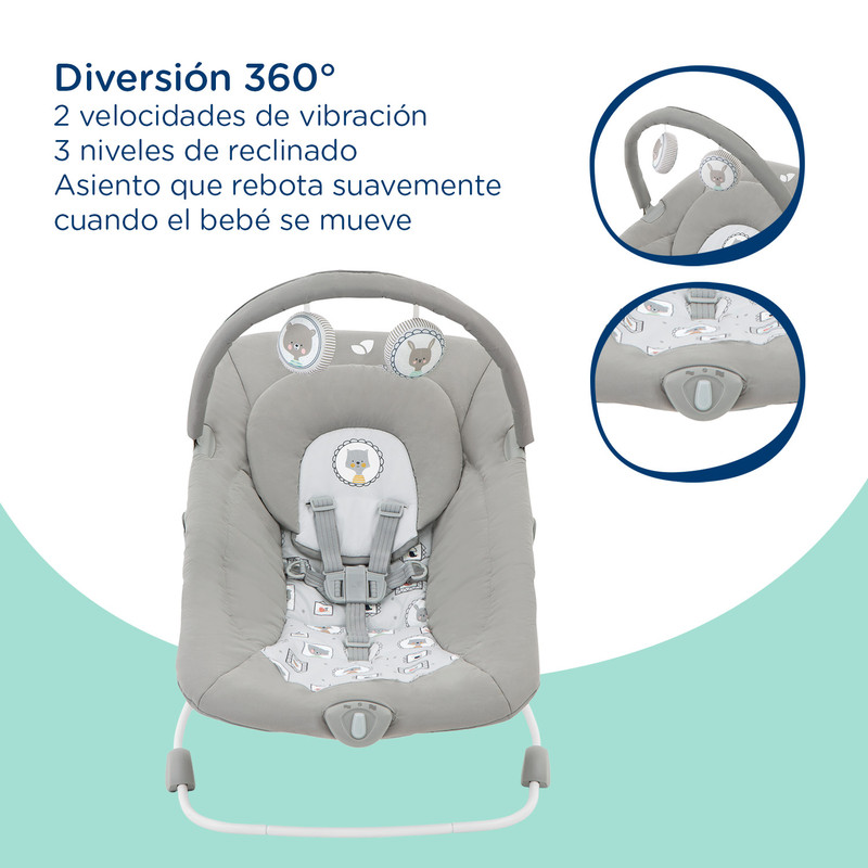 Foto 3 pulgar | Columpio Wish Joie Mecedora Bebe Cuna Bouncer