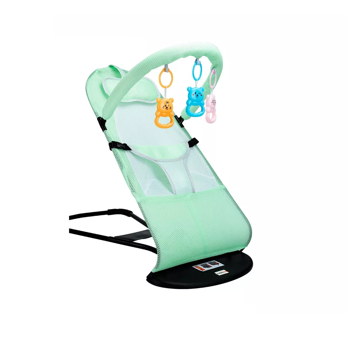 Silla Mecedora Bebe Columpio Infantil Portátil Ajustable Eo Safe Imports Esi-17801 Verde