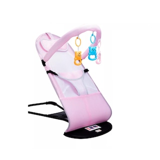 Foto 1 | Silla Mecedora Bebe Columpio Infantil Portátil Ajustable Eo Safe Imports Esi-17800 Rosa