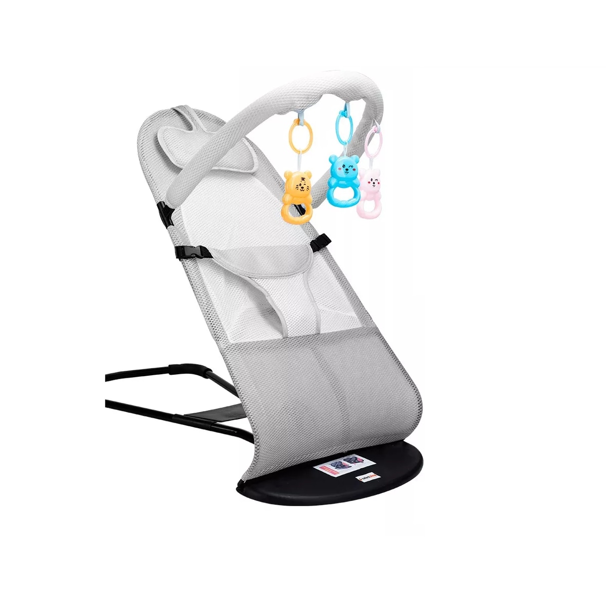 Silla Mecedora Bebe Columpio Infantil Portátil Ajustable Eo Safe Imports Esi-17799 Gris $799