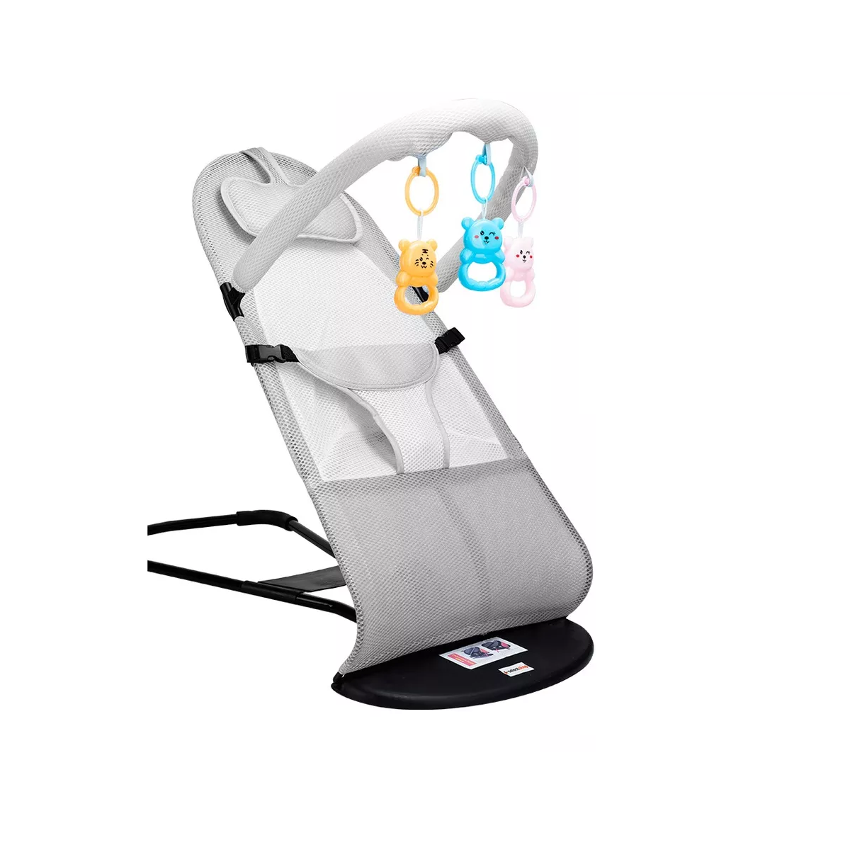 Foto 2 pulgar | Silla Mecedora Bebe Columpio Infantil Portátil Ajustable Eo Safe Imports Esi-17799 Gris
