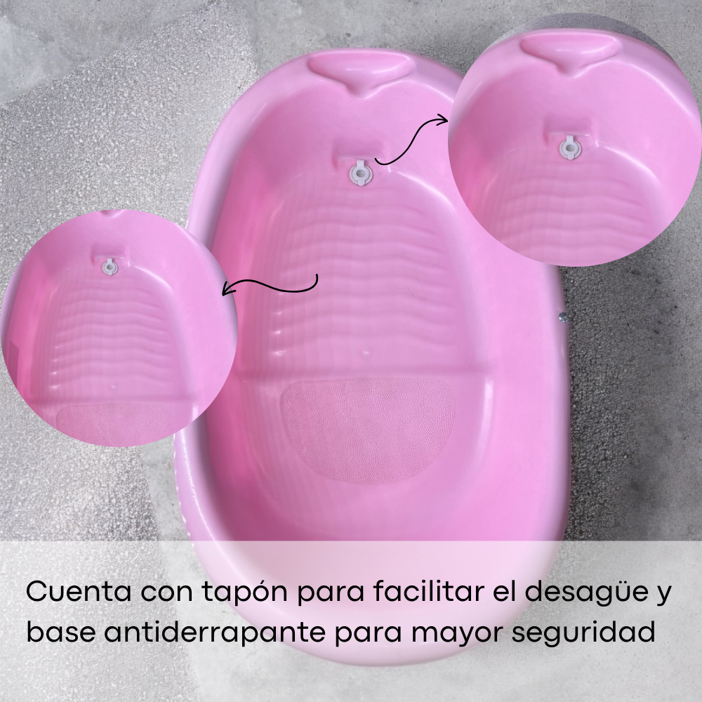Foto 8 | Bañera Promeyco Rosa con Base
