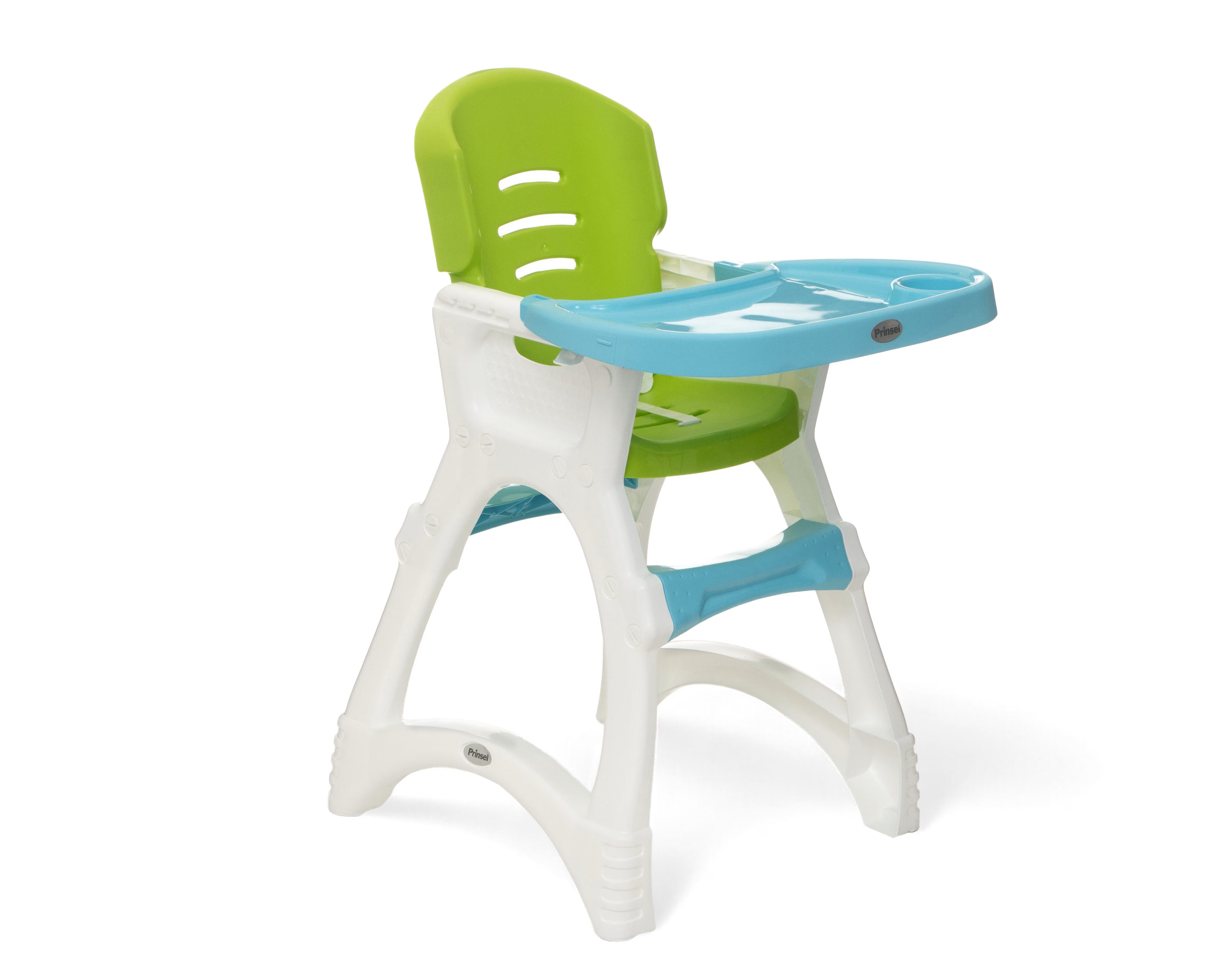 Foto 2 pulgar | Silla Periquera Bebe Prinsel Dinner Reforzada Verde Turquesa