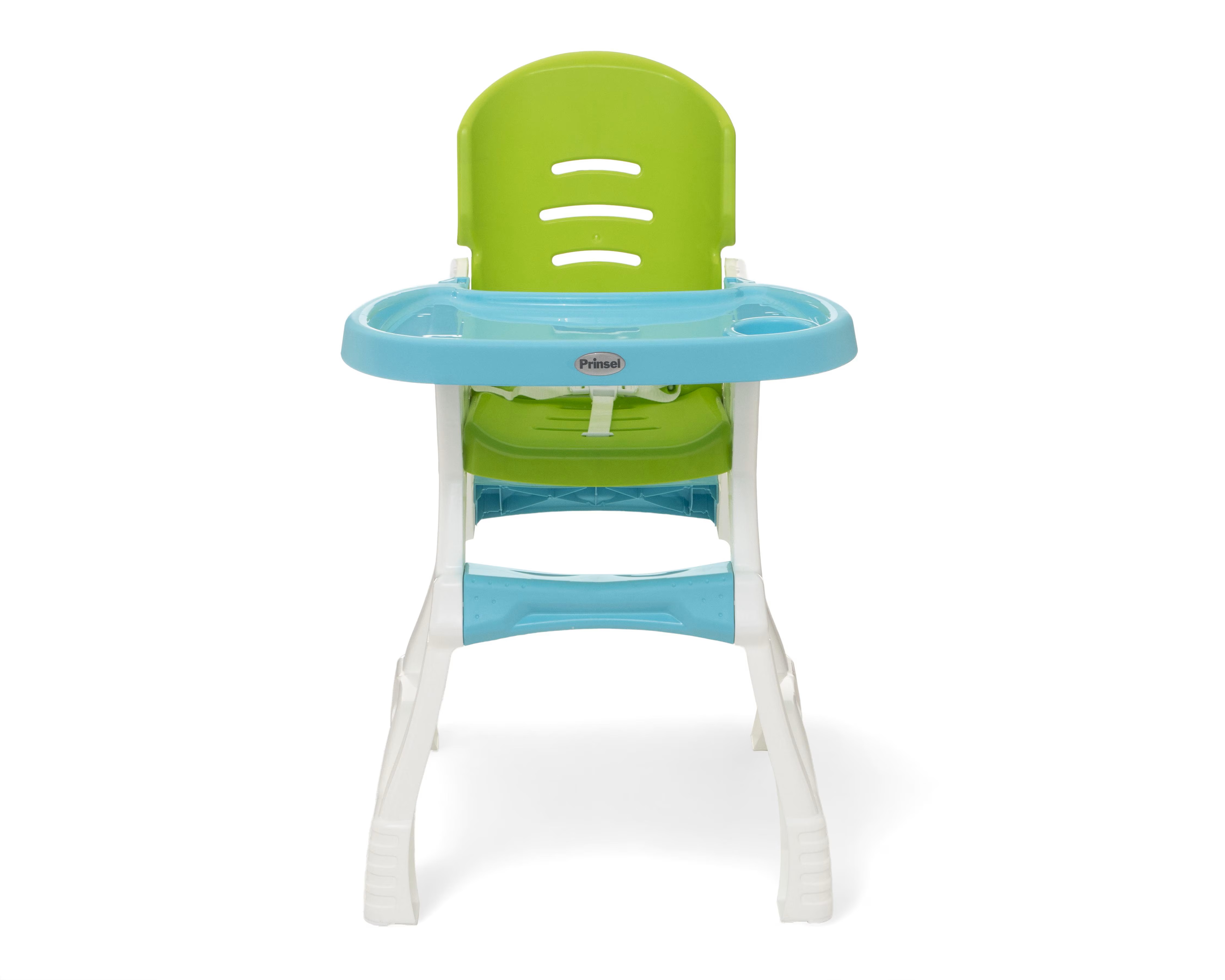 Foto 3 pulgar | Silla Periquera Bebe Prinsel Dinner Reforzada Verde Turquesa