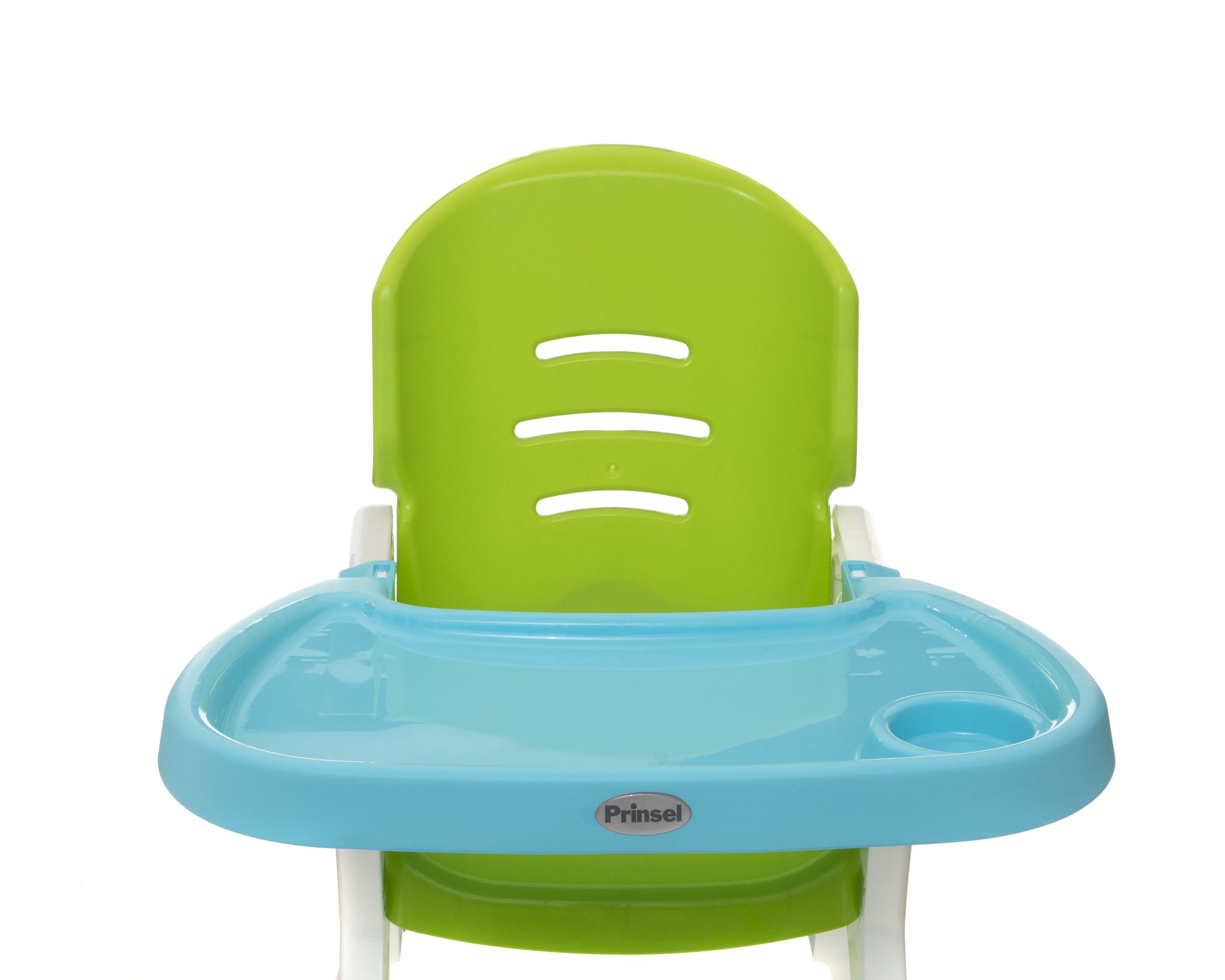 Foto 4 pulgar | Silla Periquera Bebe Prinsel Dinner Reforzada Verde Turquesa