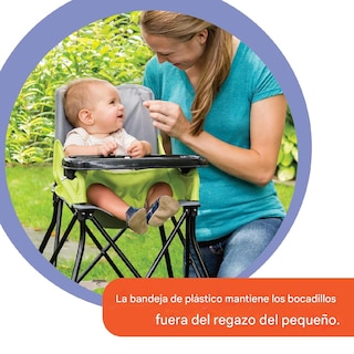 Foto 5 | Silla Periquera Plegable Summer Verde para Bebé