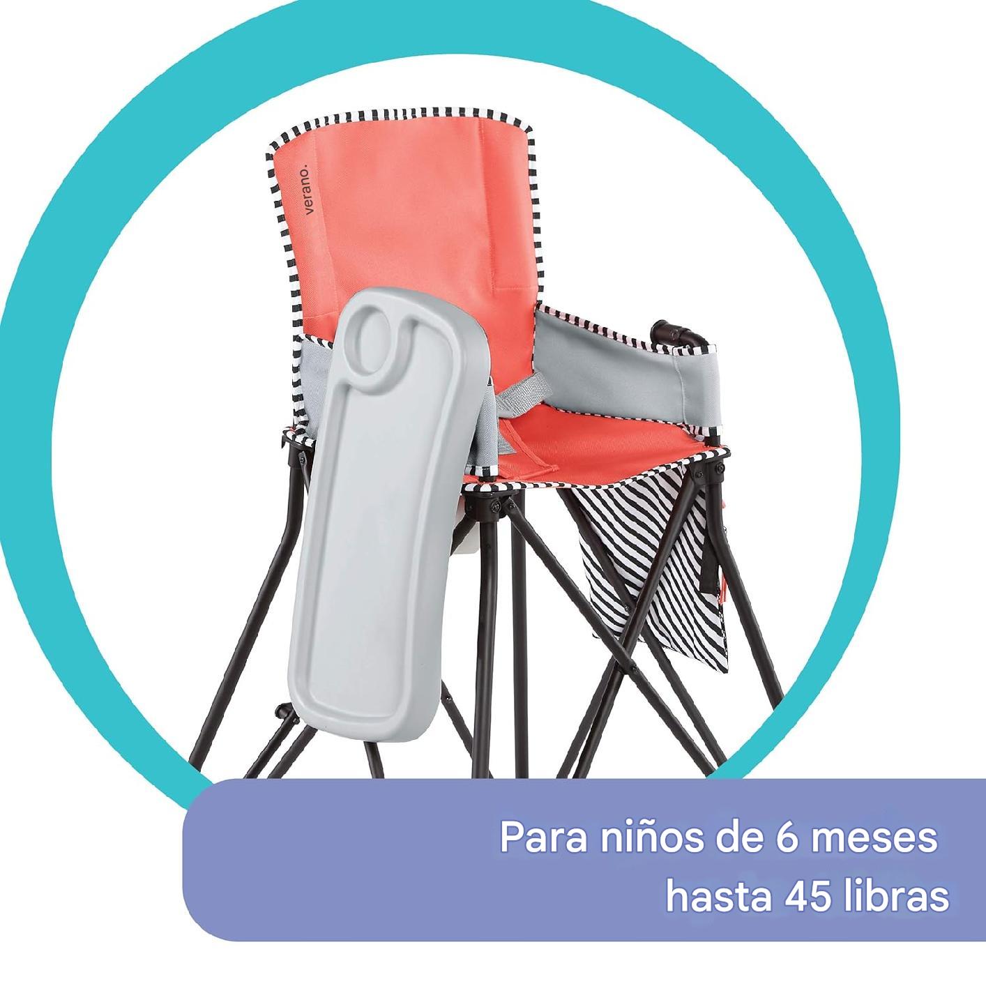 Foto 4 pulgar | Silla Periquera para Bebé Summer Pop N Sit Viajera Plegable