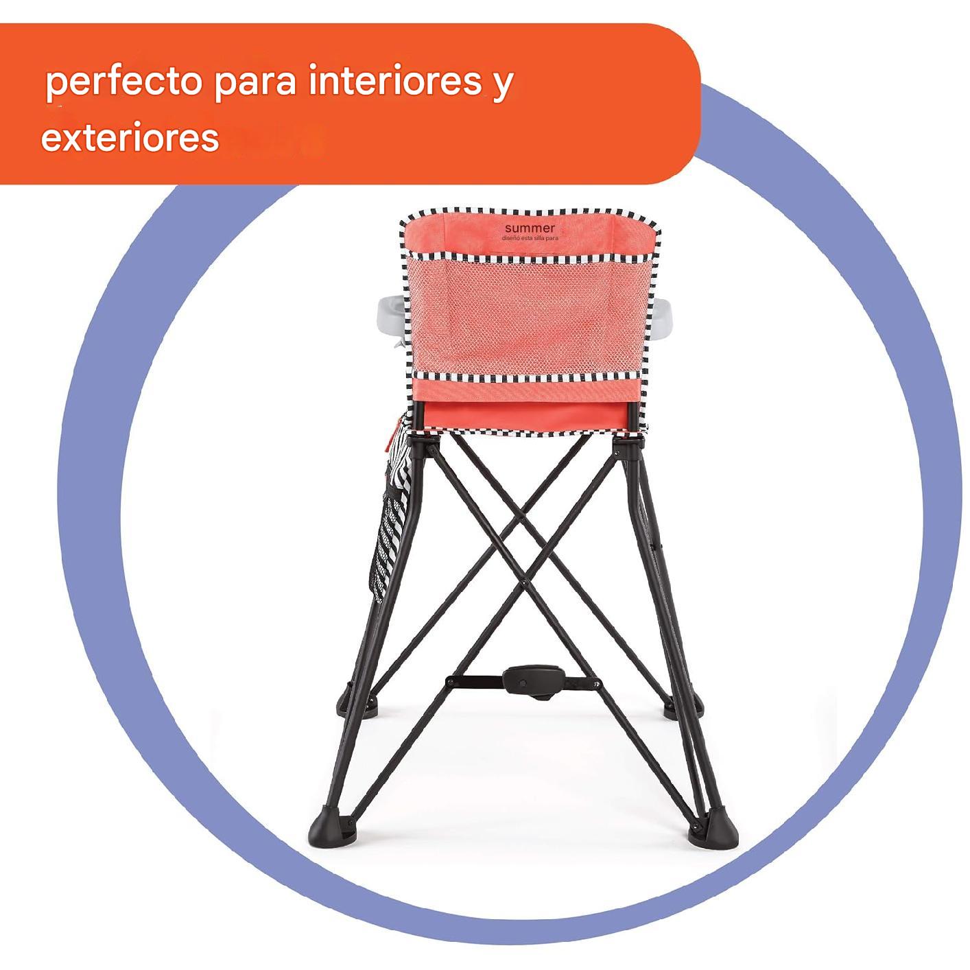 Foto 9 pulgar | Silla Periquera para Bebé Summer Pop N Sit Viajera Plegable