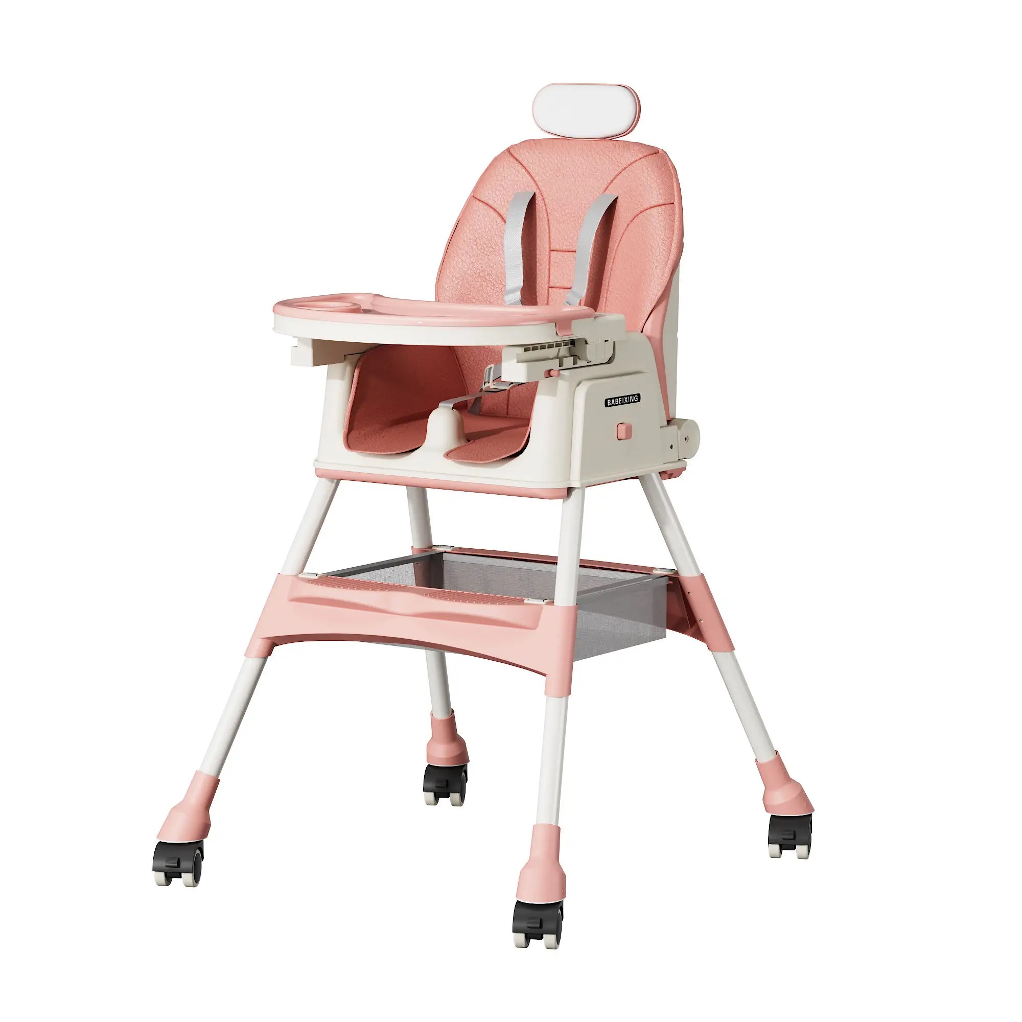 Foto 4 pulgar | Silla Periquera para Bebé Aeiou Thc012 Multifuncional Rosa