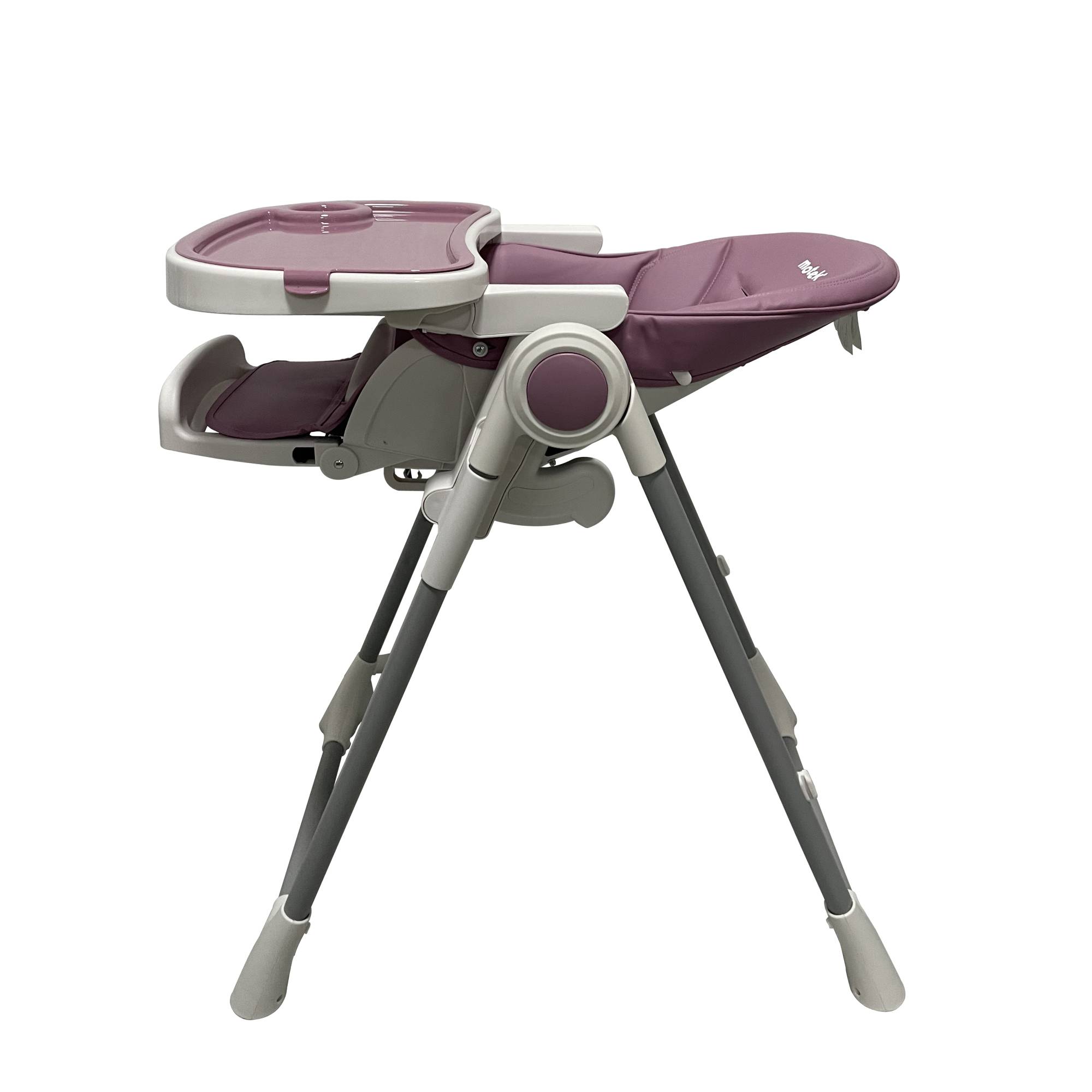 Foto 4 pulgar | Silla Alta Motek Isabella Bebe Deluxe Rosa