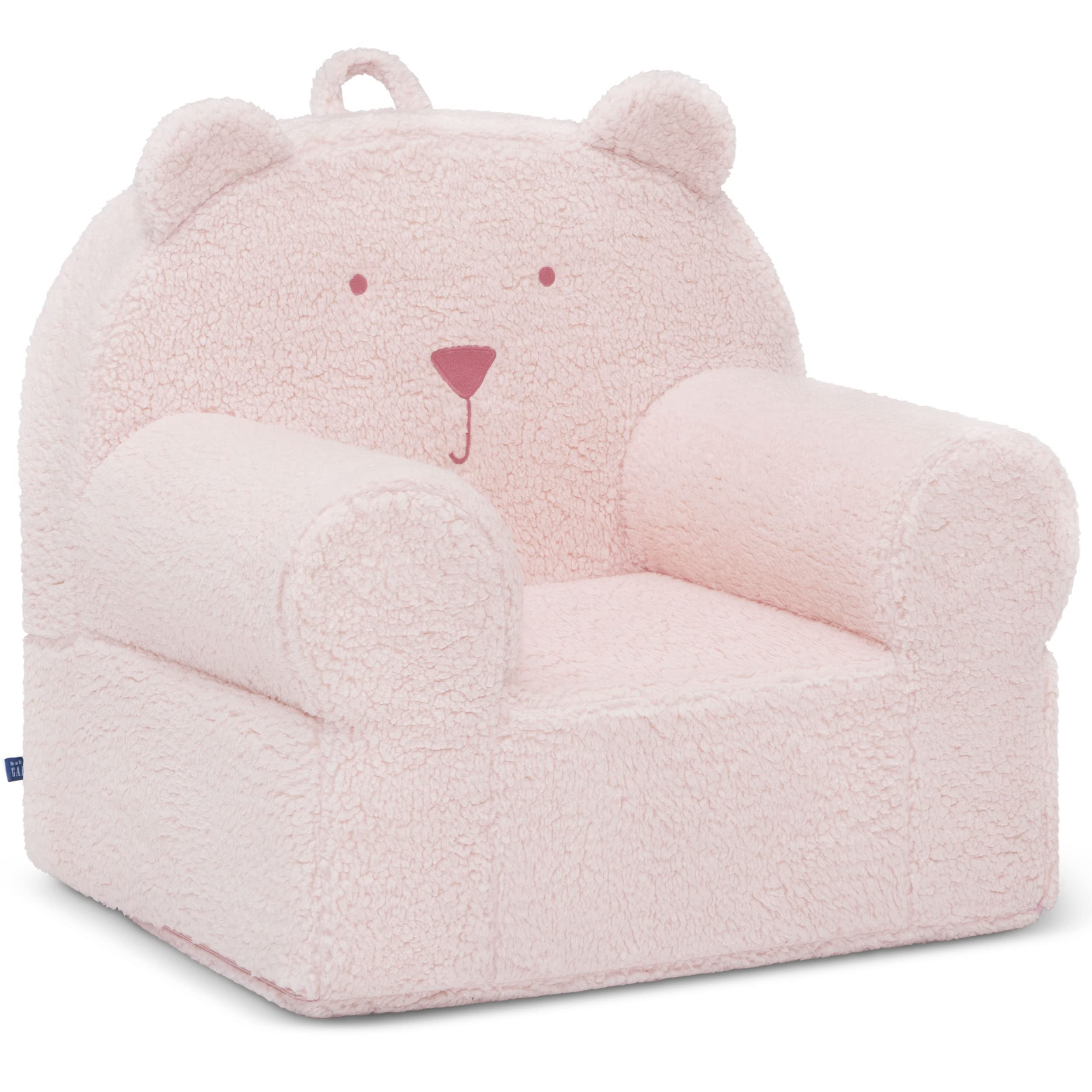 Foto 4 pulgar | Silla Delta Children Gap Babygap Sherpa Bear Blush - Venta Internacional.