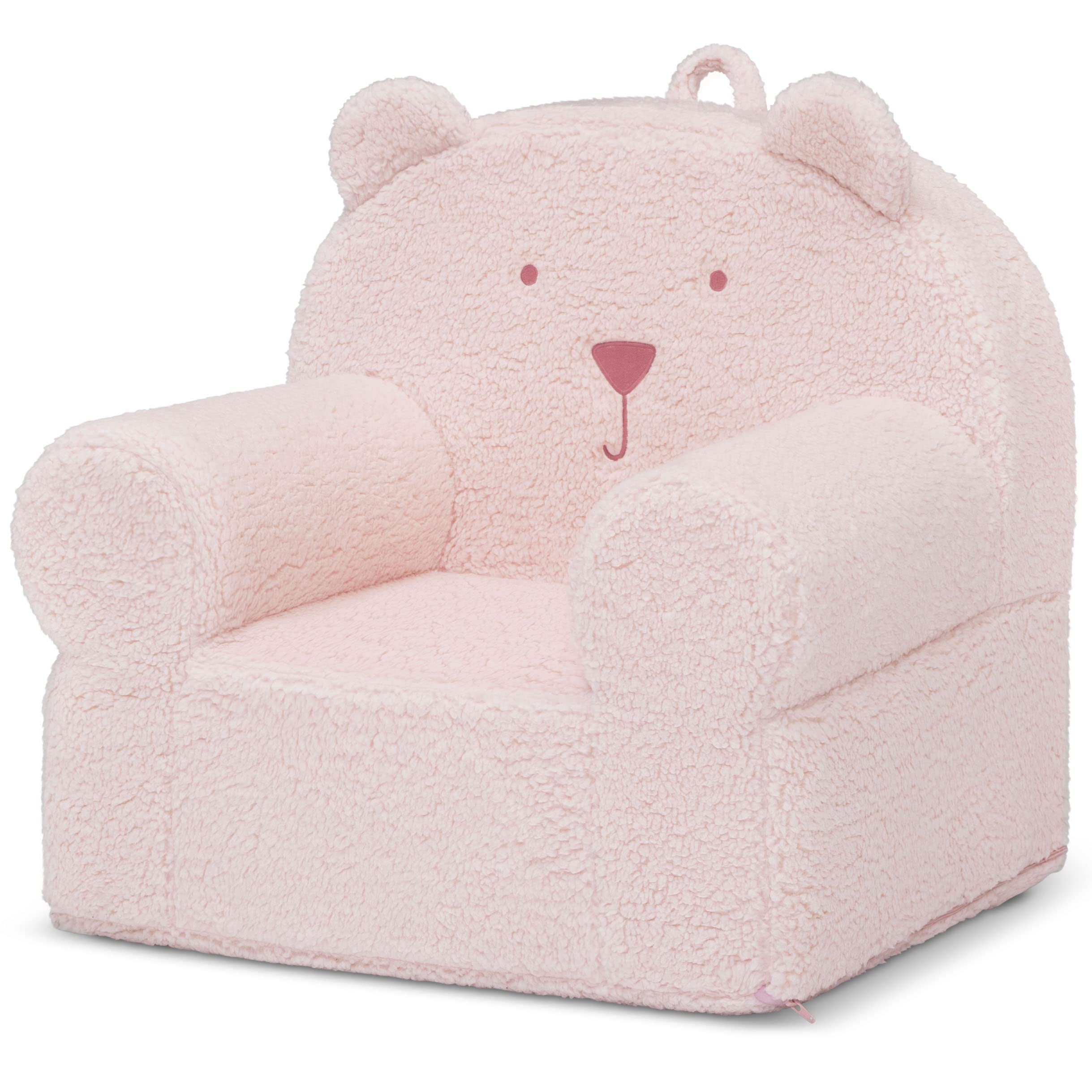 Foto 5 pulgar | Silla Delta Children Gap Babygap Sherpa Bear Blush - Venta Internacional.