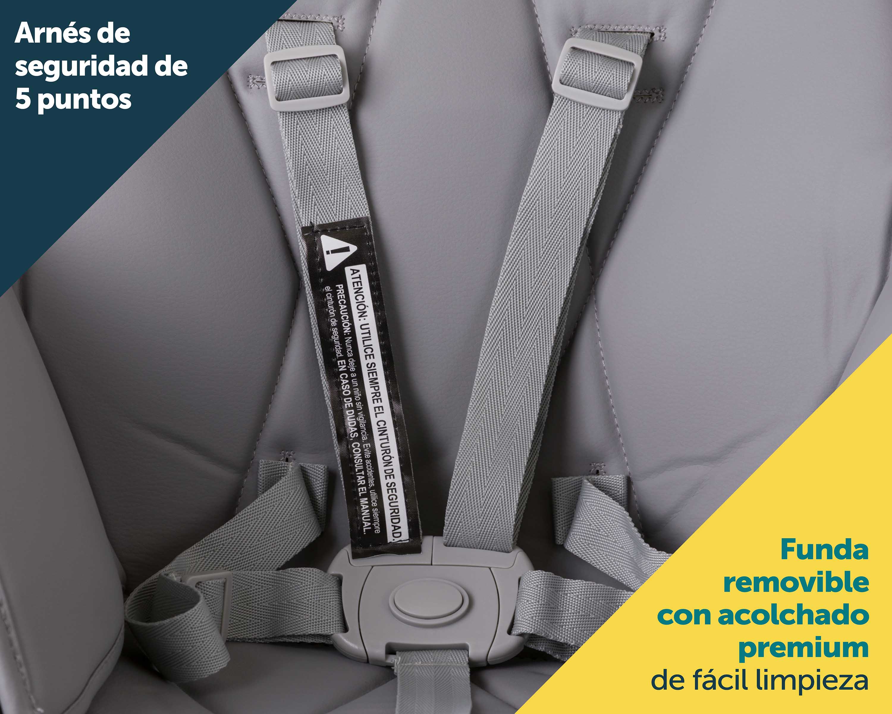 Foto 5 pulgar | Safety 1st Silla Alta Para Bebé Change & Eat