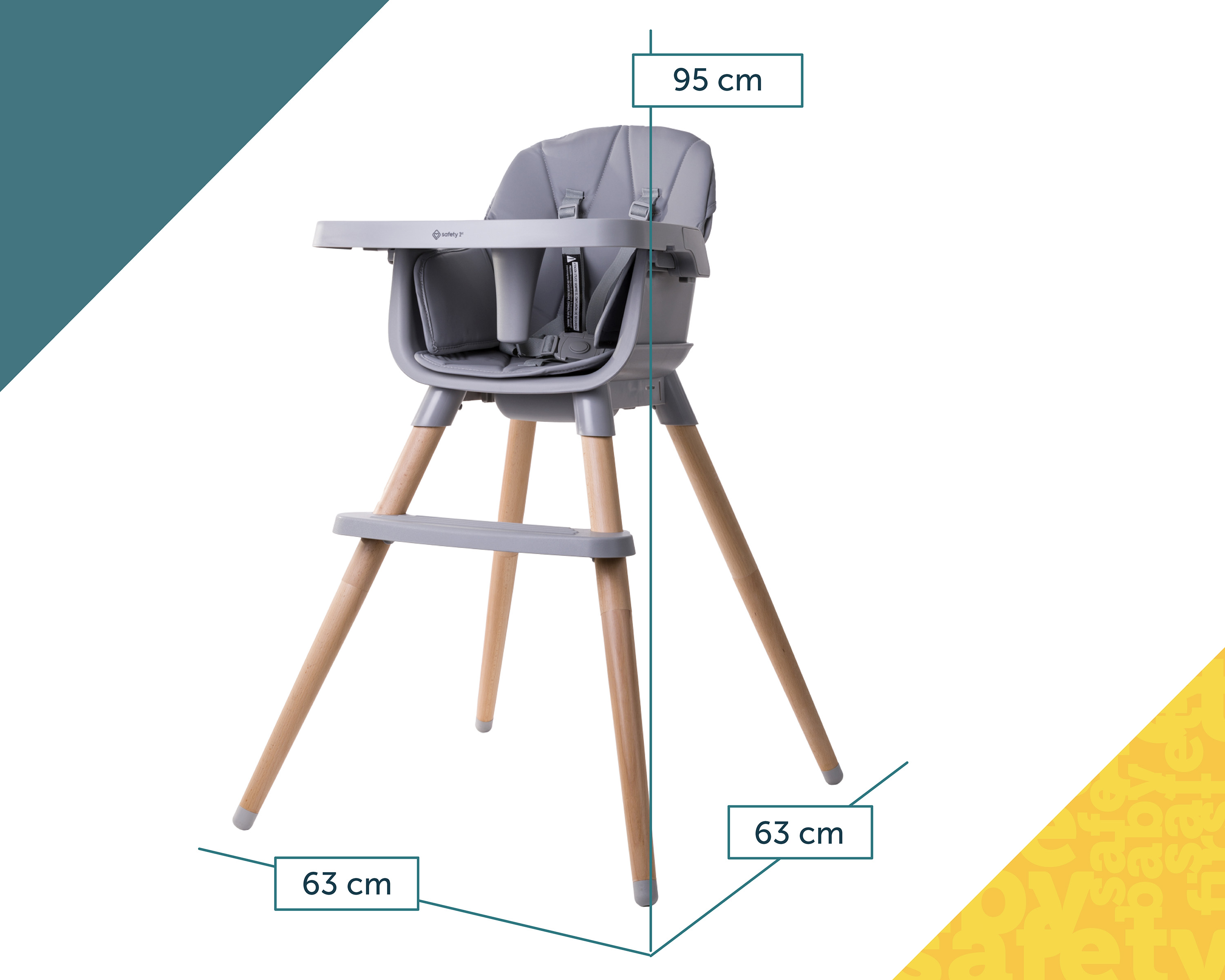 Foto 8 | Safety 1st Silla Alta Para Bebé Change & Eat