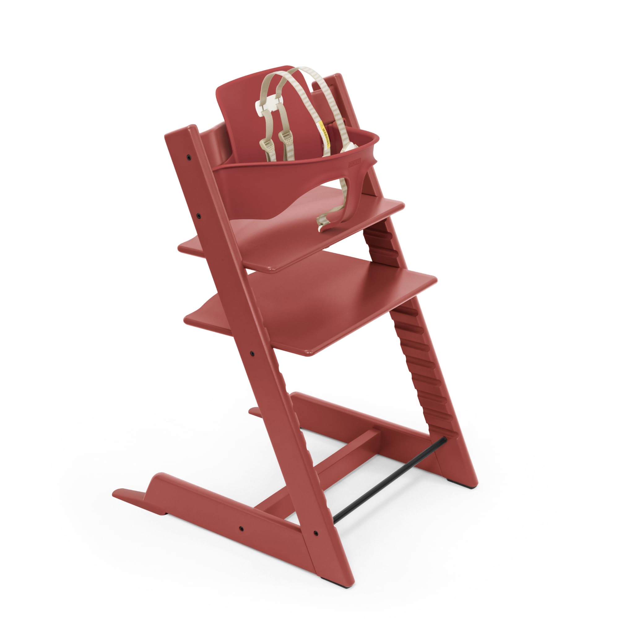 Foto 2 pulgar | Trona Stokke Tripp Trapp De Color Rojo Cálido Con Juego Para Bebés De 6 A 36 Meses - Venta Internacional.