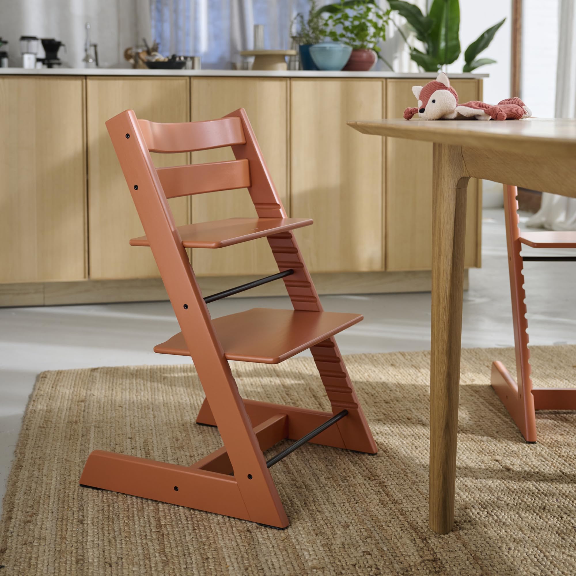 Foto 5 pulgar | Silla Stokke Tripp Trapp Terracotta Ajustable Terracota - Venta Internacional.