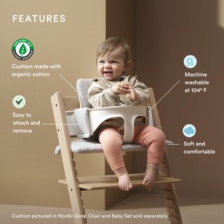 Foto 2 | Cojín Stokke Tripp Trapp Classic Terracotta Ocs - Venta Internacional.