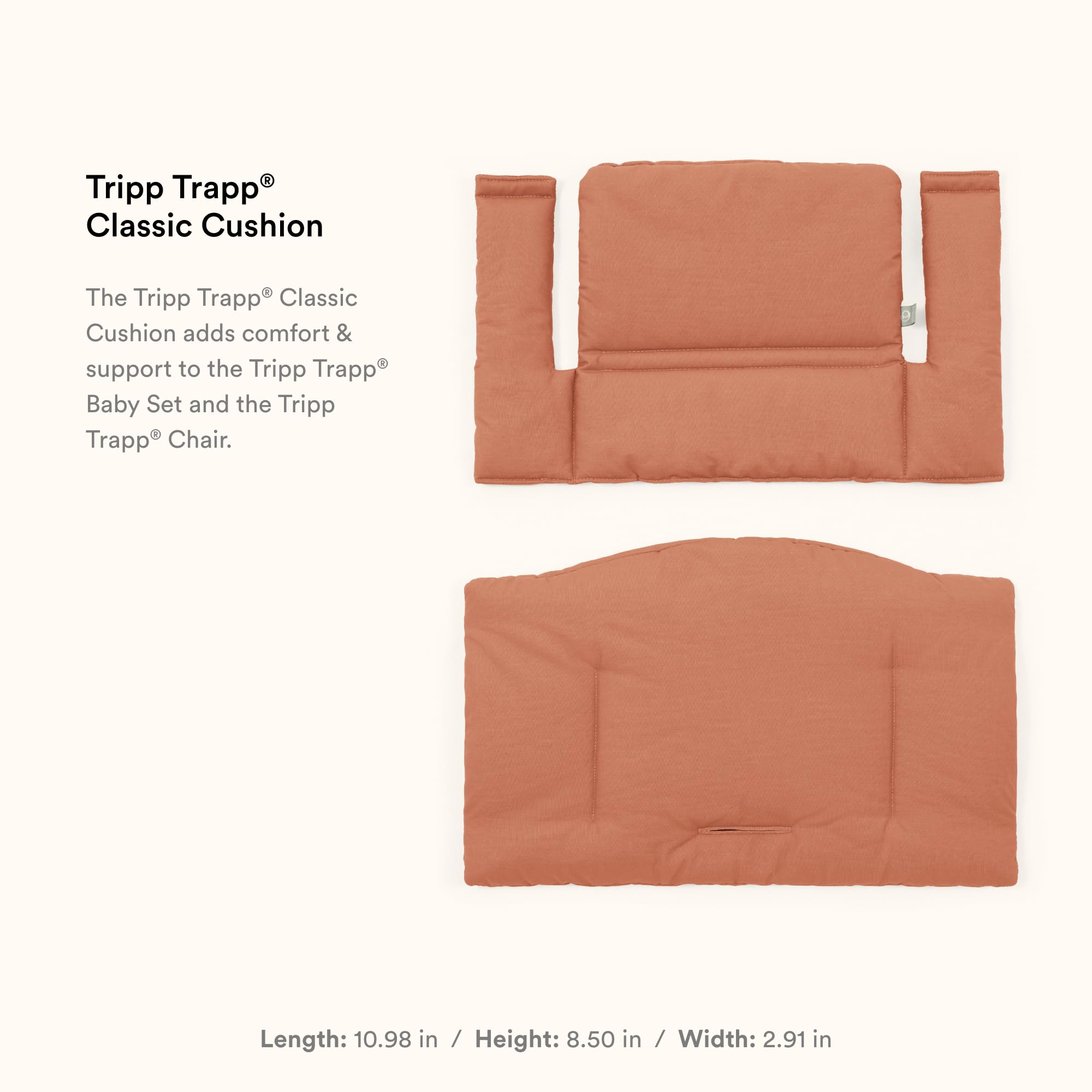 Foto 3 | Cojín Stokke Tripp Trapp Classic Terracotta Ocs - Venta Internacional.