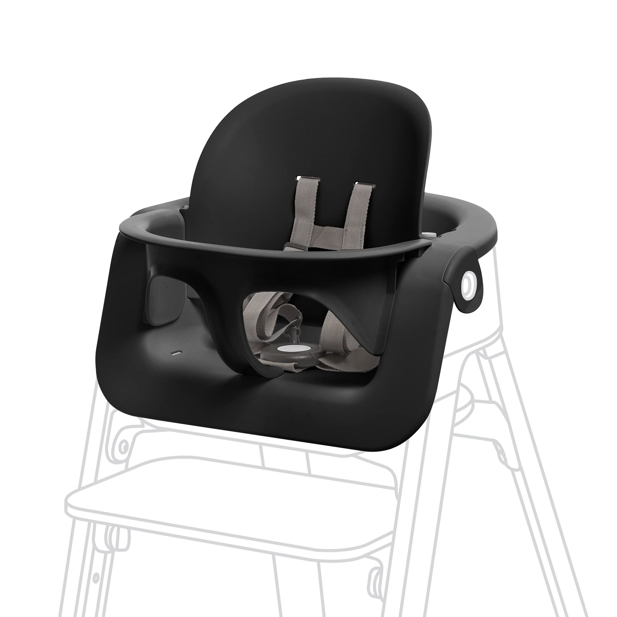 Foto 1 | Set De Bebé Stokke Steps Negro Para Trona A Partir De 6 Meses Con Arnés - Venta Internacional.