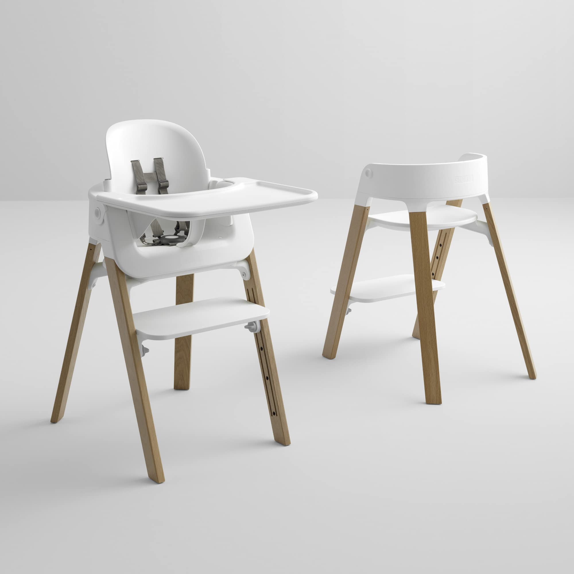 Foto 7 | Set De Bebé Stokke Steps Negro Para Trona A Partir De 6 Meses Con Arnés - Venta Internacional.