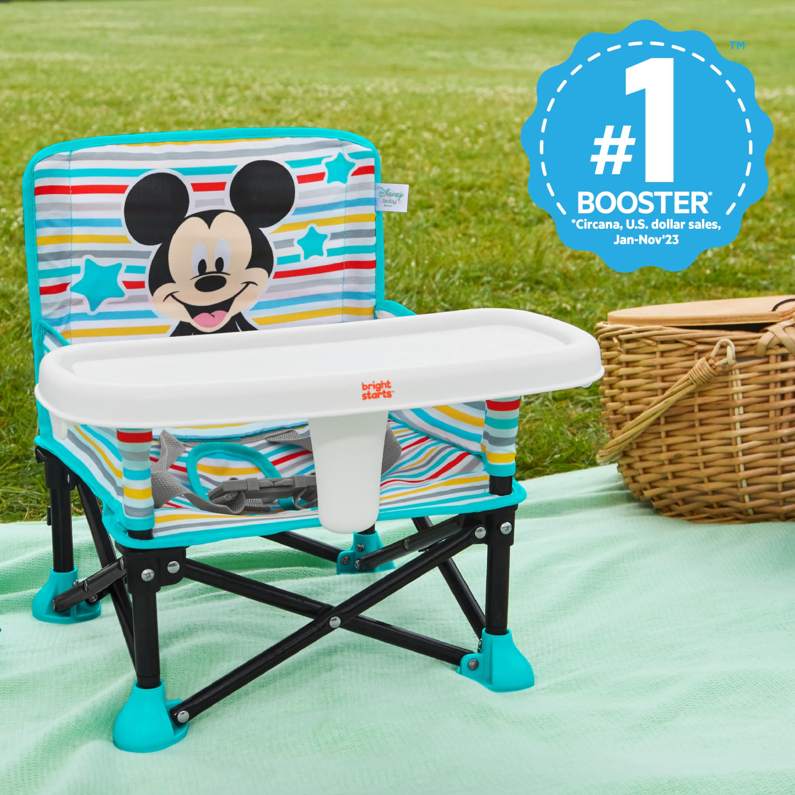 Foto 4 pulgar | Amplificador Portátil Bright Starts Disney Mickey Mouse Blue - Venta Internacional.