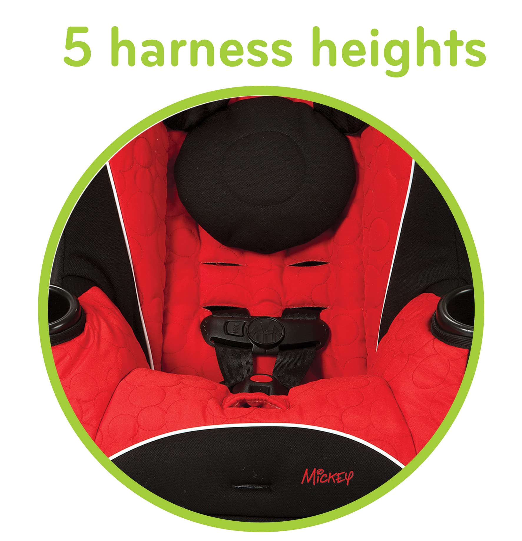 Foto 2 | Asiento De Coche Convertible Disney Baby Onlook 2 En 1 Mouseketeer - Venta Internacional.