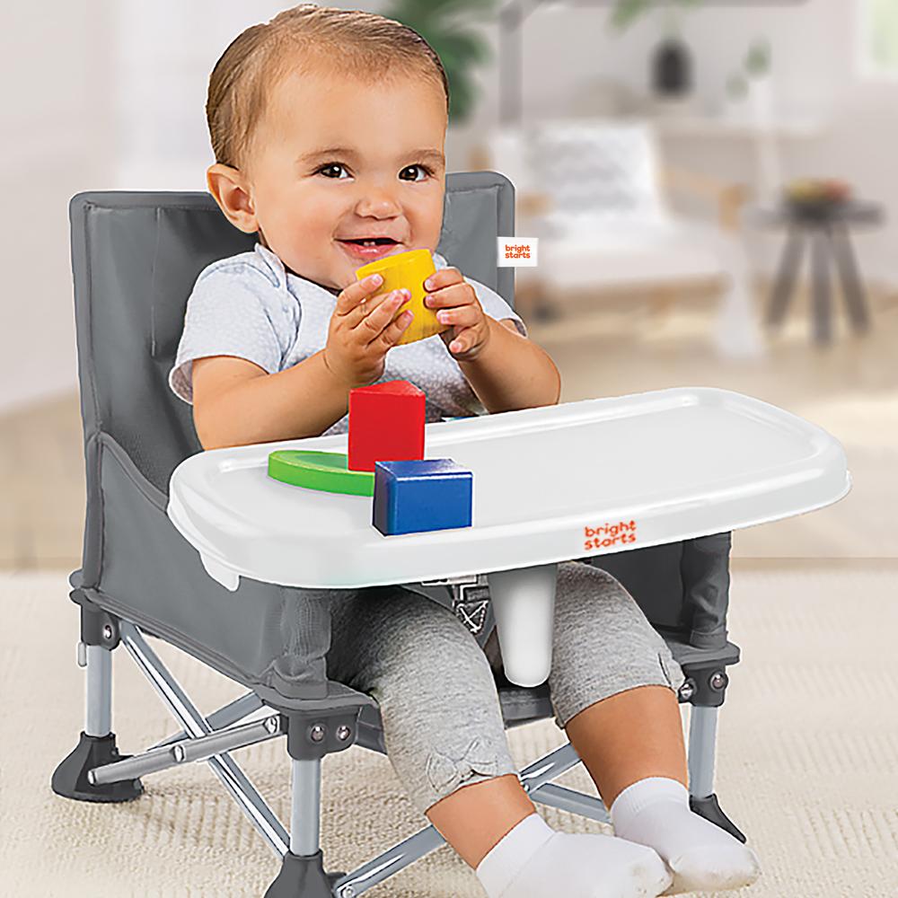 Foto 4 | Asiento Booster Portátil Pop N Sit Gris 17198