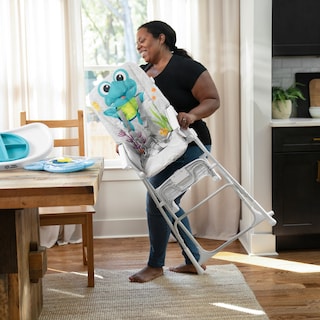 Foto 5 | Silla Periquera Para Bebé Baby Einstein Snack & Splash 2en1