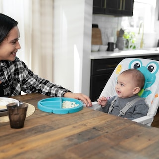 Foto 7 | Silla Periquera Para Bebé Baby Einstein Snack & Splash 2en1