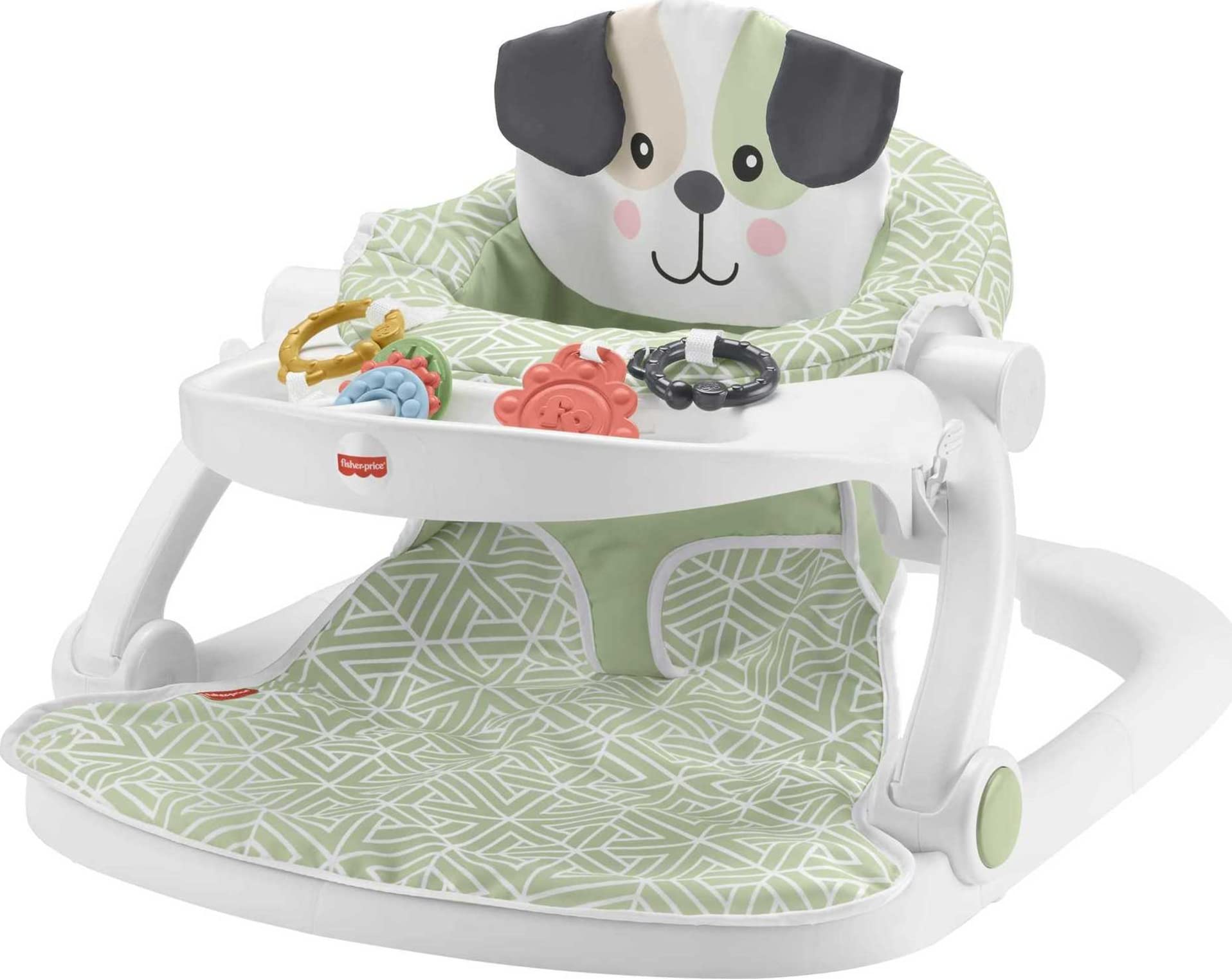 Foto 2 pulgar | Silla Portátil Para Bebés Fisher-price Sit-me-up Con Bandeja Para Aperitivos - Venta Internacional.