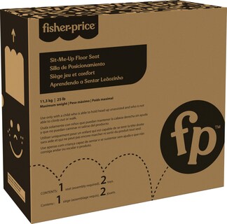 Foto 6 | Silla Portátil Para Bebés Fisher-price Cute Cow Sit-me-up - Venta Internacional.