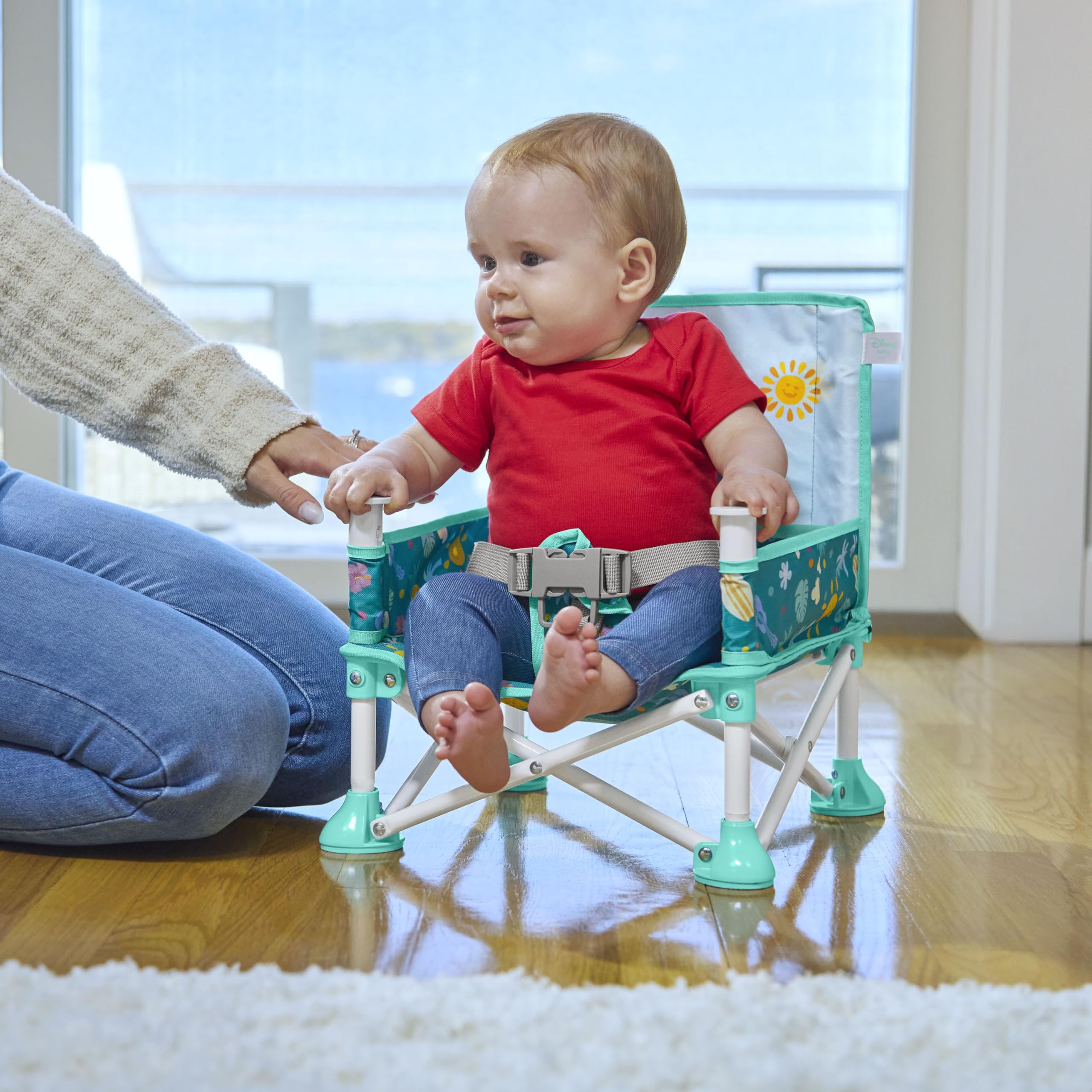 Foto 2 | Amplificador Portátil Bright Starts Disney Stitch Pop 'n Sit - Venta Internacional.