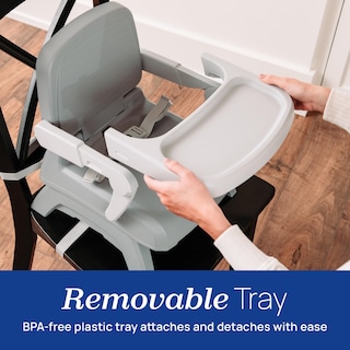 Foto 5 | Asiento Elevador Chicco Bento 3 En 1 Portátil Para Bebés, Color Gris - Venta Internacional.