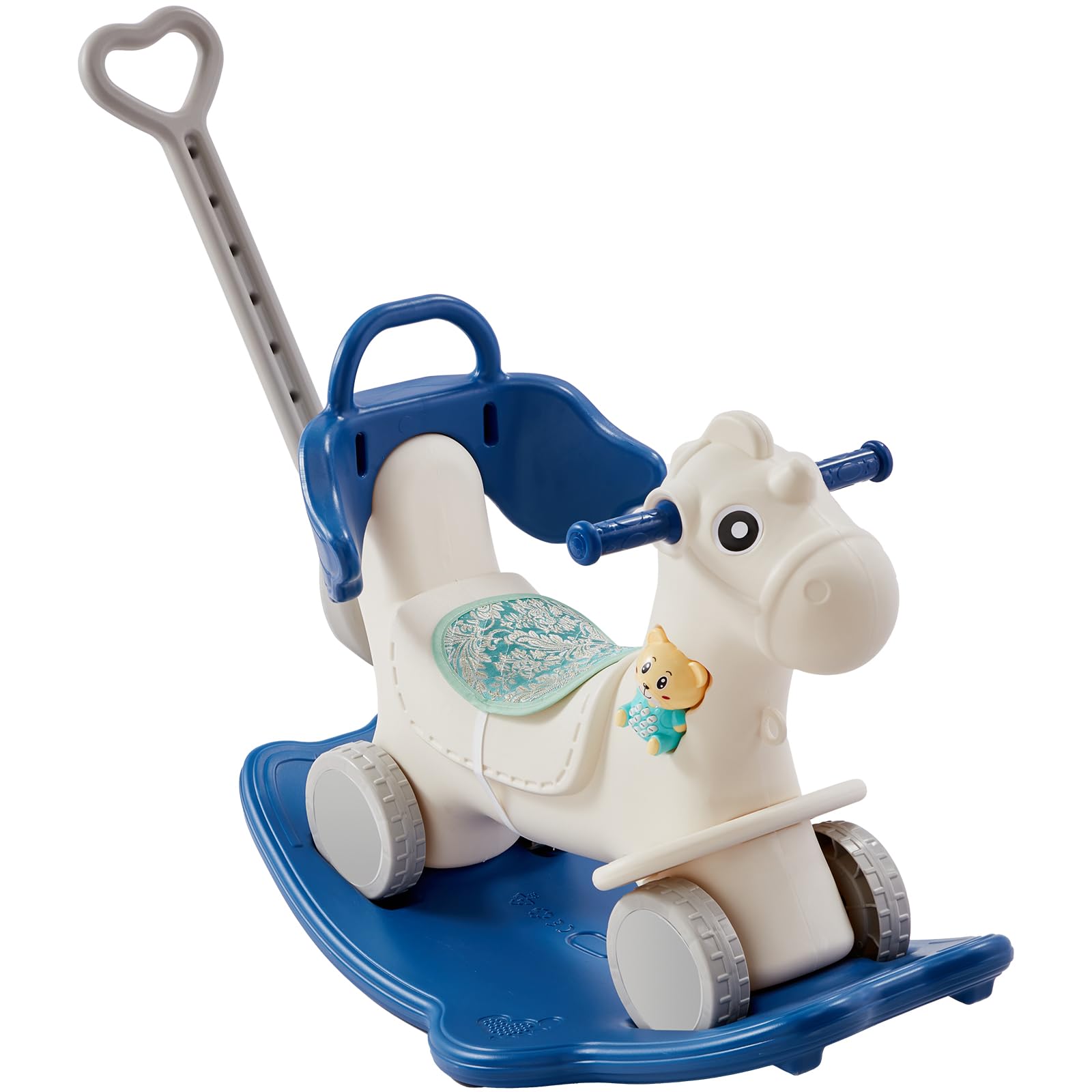 Foto 2 pulgar | Rocking Horse Vevor 4 En 1 Para Niños Pequeños De 1 A 3 Años Con Sonido - Venta Internacional.