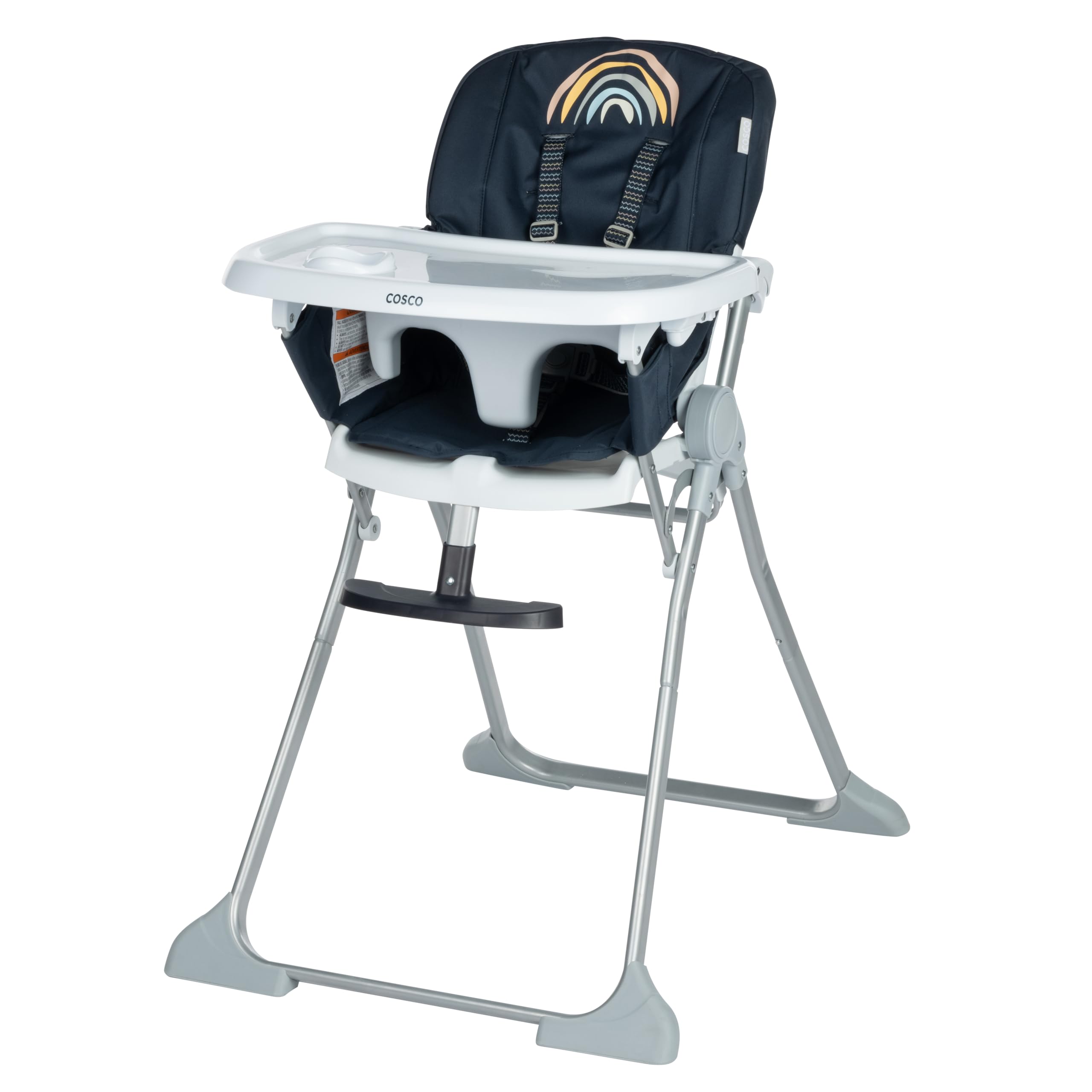 Foto 2 pulgar | Silla Alta Cosco, Plegable, Ajustable, Reclinable, Arcoíris - Venta Internacional.