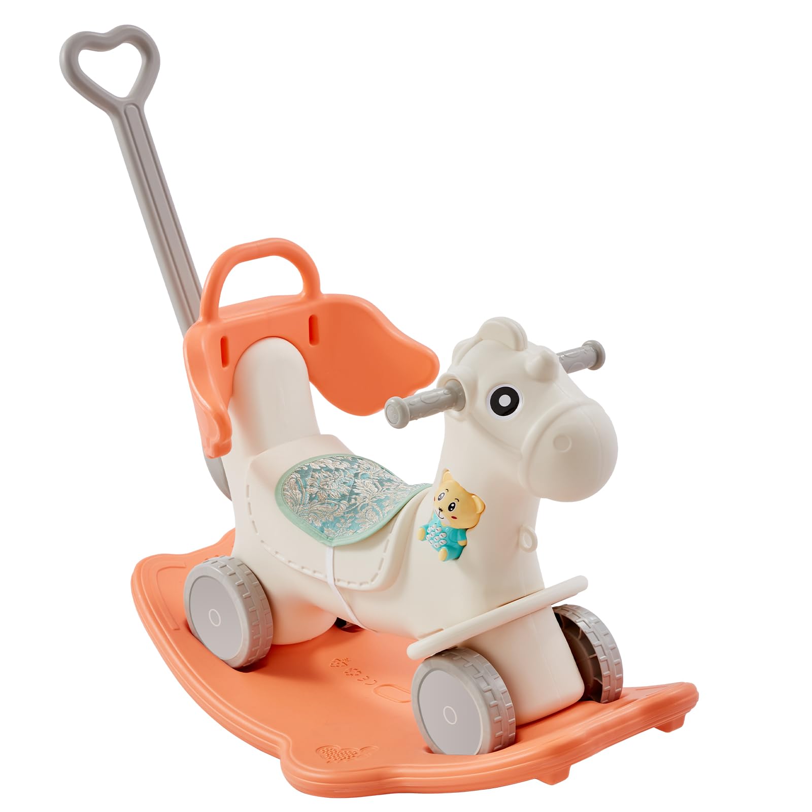Rocking Horse Vevor 4 En 1 Para Niños Pequeños De 1 A 3 Años Con Sonido - Venta Internacional. $2,438