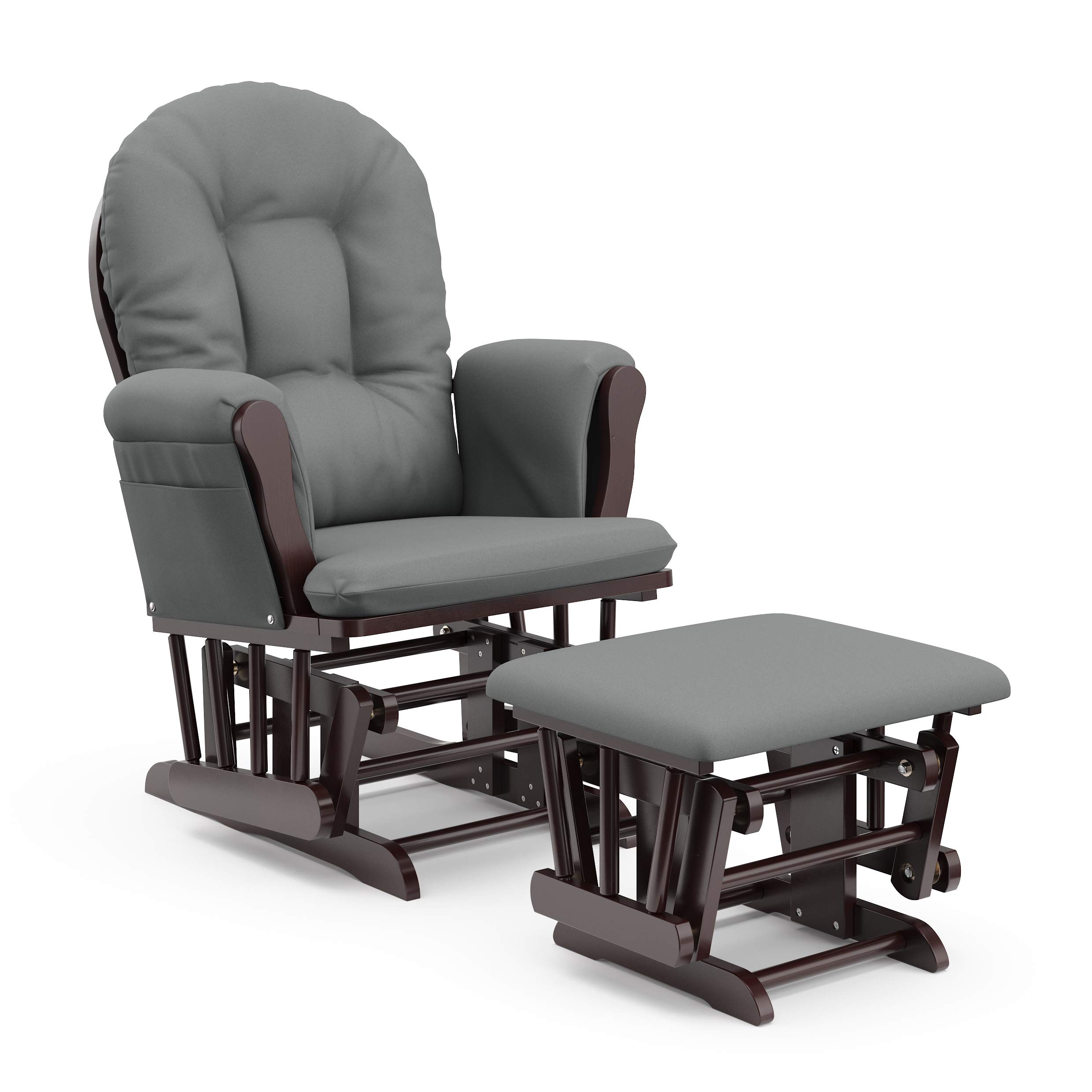 Foto 1 | Glider And Ottoman Storkcraft Premium Hoop Espresso/grey - Venta Internacional.