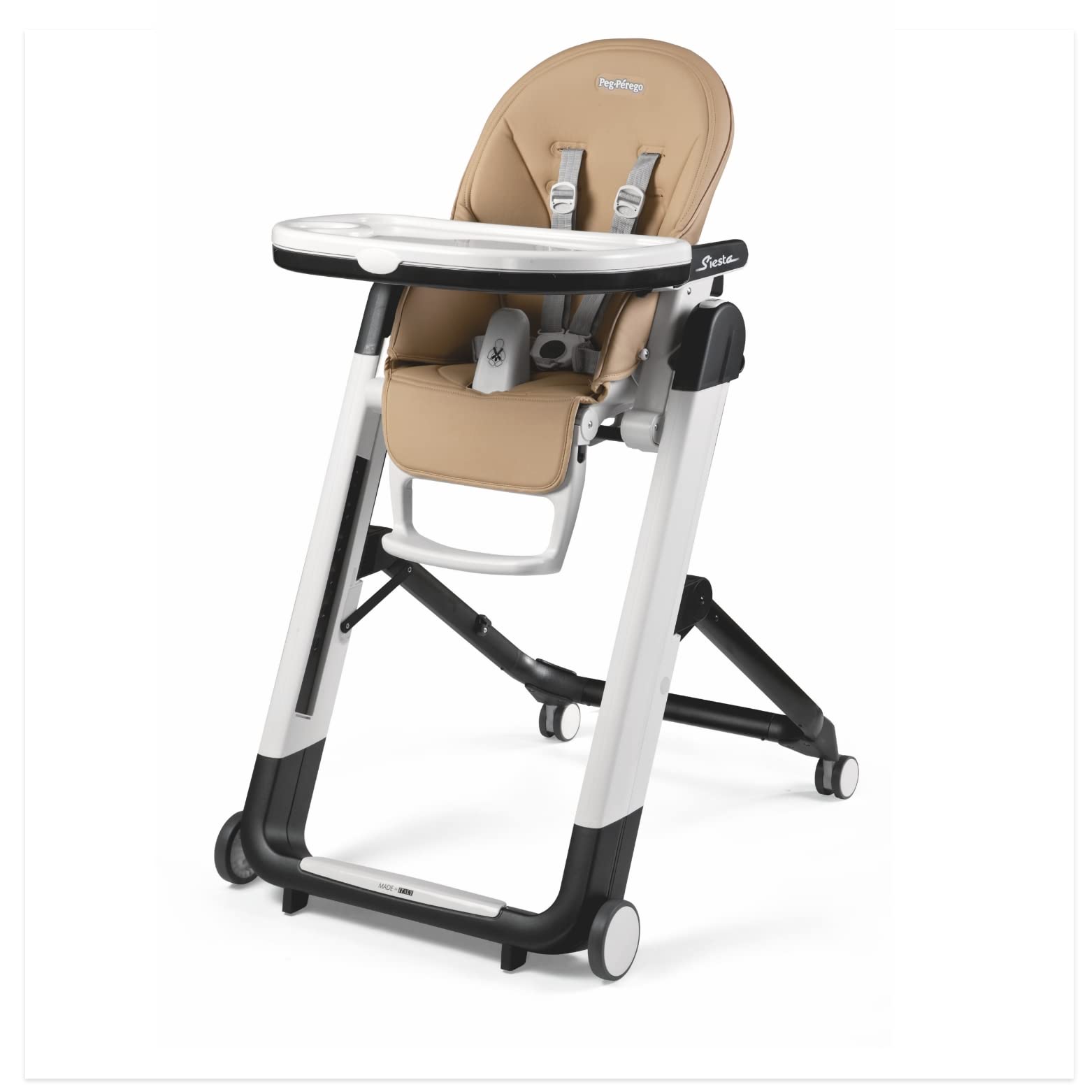Foto 2 pulgar | Trona Peg Perego Siesta Grow Con Sillón Reclinable Para Bebés, Color Beige - Venta Internacional.