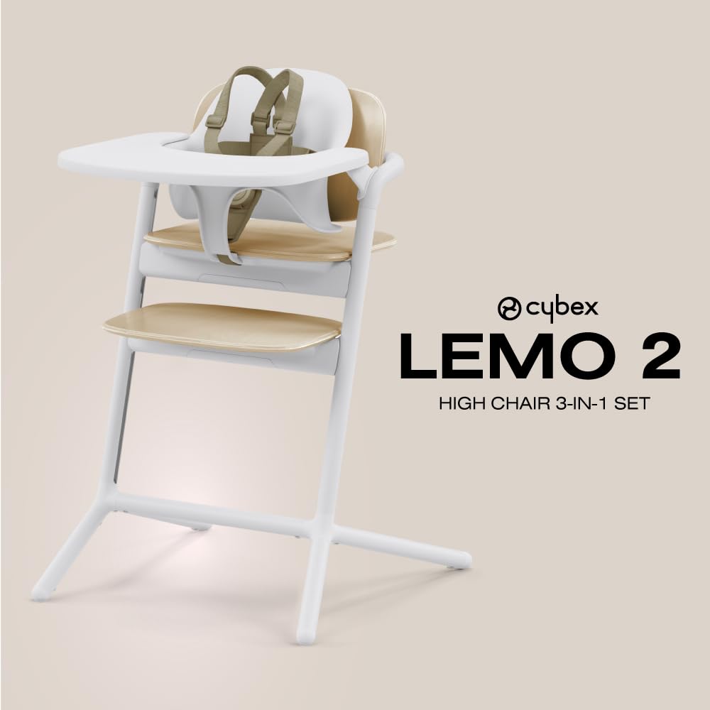 Foto 2 | Juego 3 En 1 De Trona Cybex Lemo Con Juego Para Bebés Y Bandeja Para Aperitivos Sa - Venta Internacional.