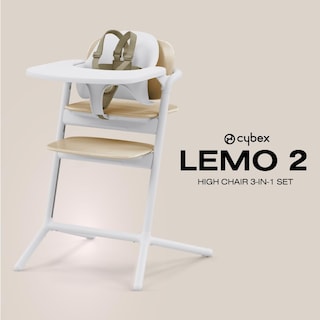 Foto 2 | Juego 3 En 1 De Trona Cybex Lemo Con Juego Para Bebés Y Bandeja Para Aperitivos Sa - Venta Internacional.