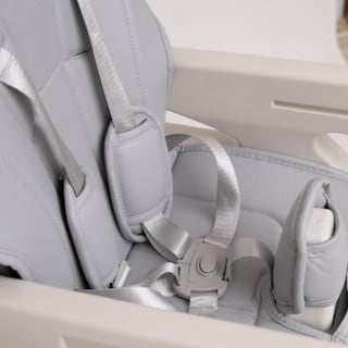 Foto 4 | Silla Alta Periquera Gris Convertible A Escritorio (mesa Y Silla) Infantil Peke Baby
