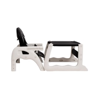 Foto 3 | Silla Alta Periquera Negro Convertible A Escritorio (mesa Y Silla) Infantil Peke Baby