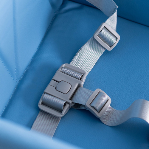 Foto 5 pulgar | Silla Periquera Peke Baby Plegable Azul