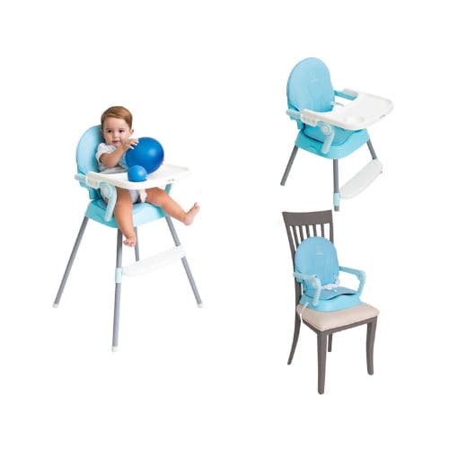 Silla Periquera Peke Baby Portátil 3 en 1 Azul $645