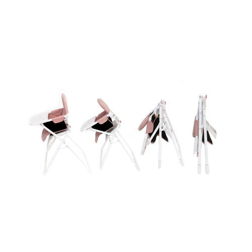 Foto 5 pulgar | Silla Periquera Peke Baby Plegable Rosa