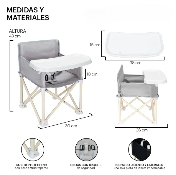 Foto 2 | Periquera Xtellar para Bebé Altura Ajustable