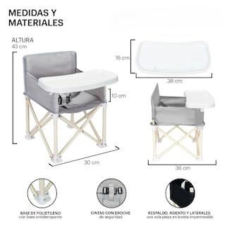 Foto 2 | Periquera Xtellar para Bebé Altura Ajustable