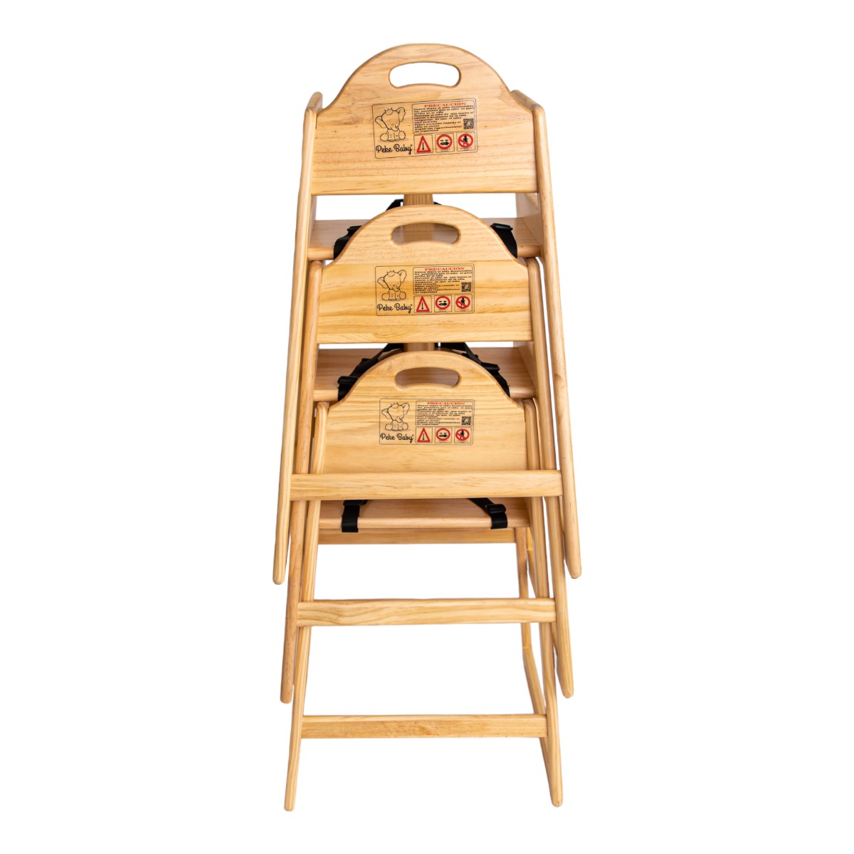 Foto 5 | Silla Periquera De Madera Color Natural Peke Baby